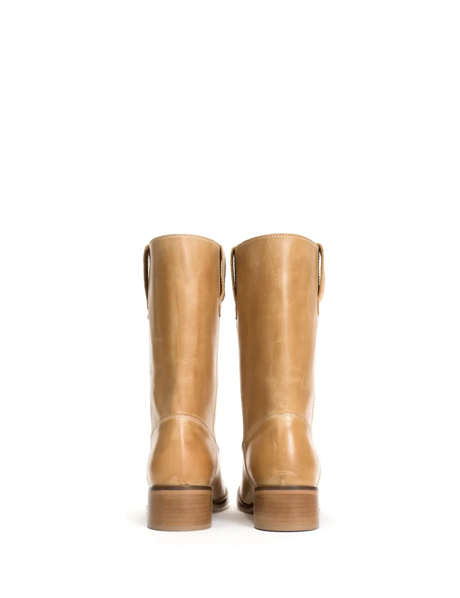 Discount Dico Copenhagen Julia Gaucho Escovado Støvler, , 38 Light Tan