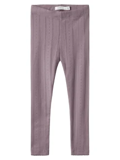 Name It Julia Leggings, , 122 cm Elderberry