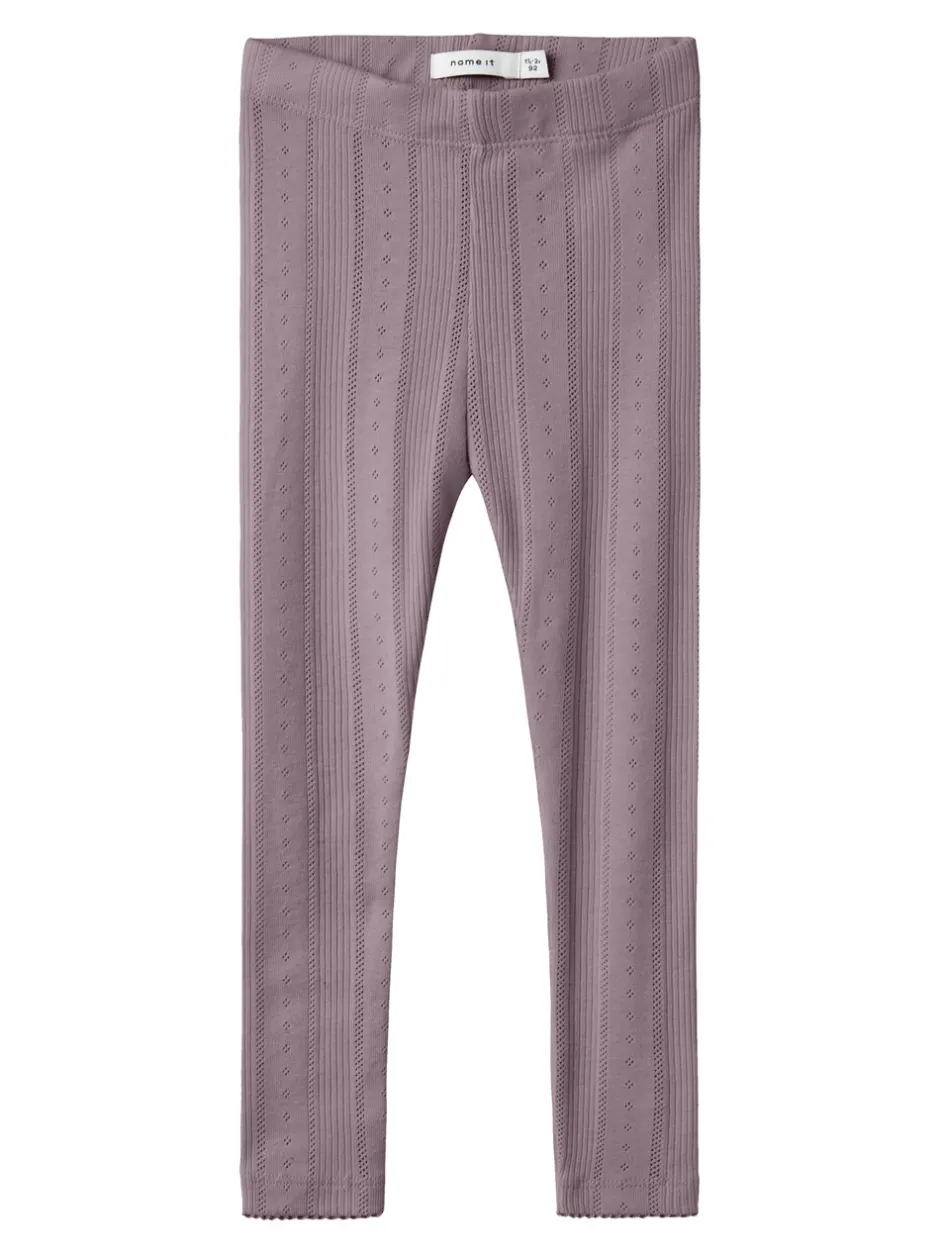 Name It Julia Leggings, , 122 cm Elderberry
