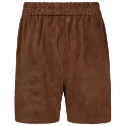 Outlet Depeche Julia Suede Shorts, , XL Wood