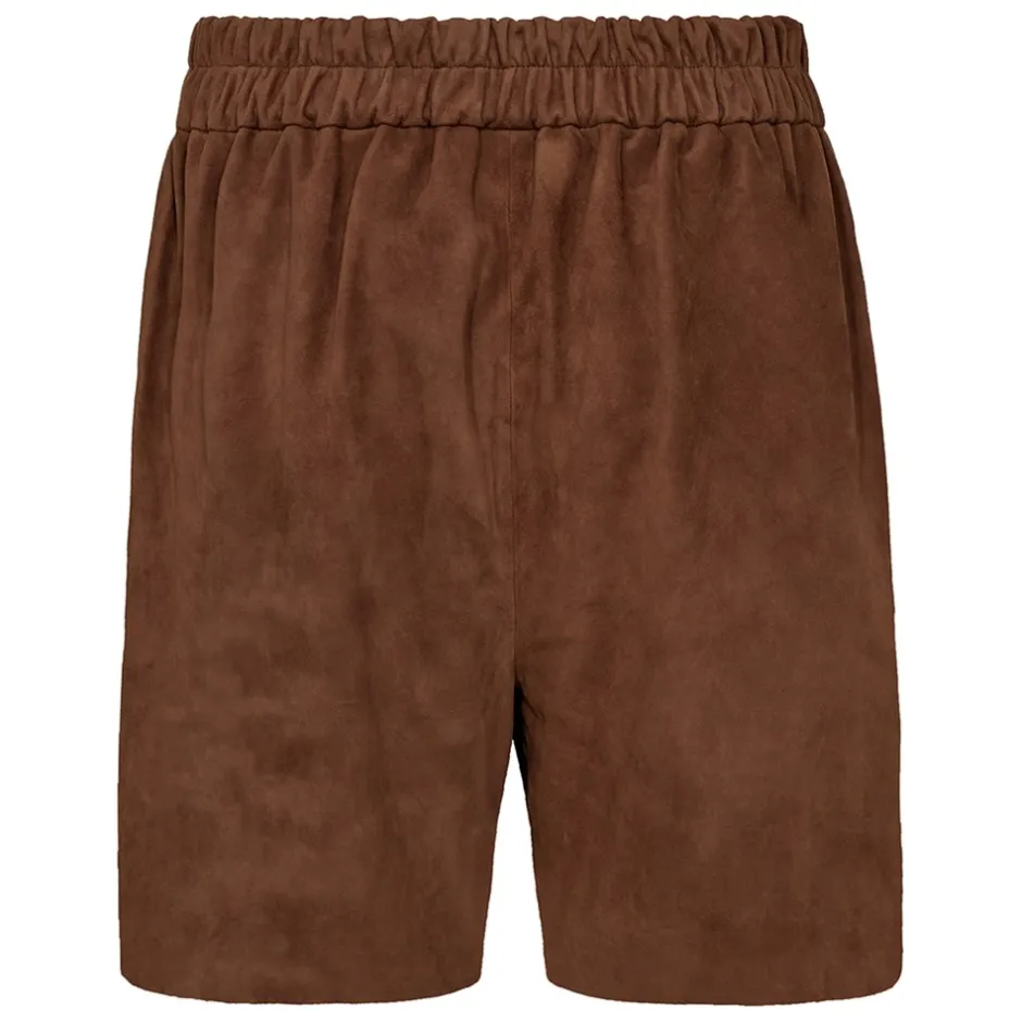Outlet Depeche Julia Suede Shorts, , XL Wood