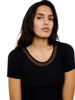 Femilet Juliana T-shirt, , 38 Black