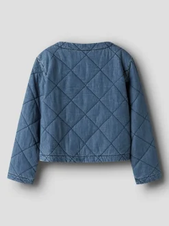Name It Juliette Quilt Denimjakke, , 164 cm*Børn Overtøj