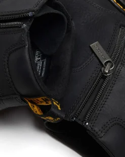 Outlet Dr. Martens Junior Raffle Ankelstøvler, , 31 Black Wyoming