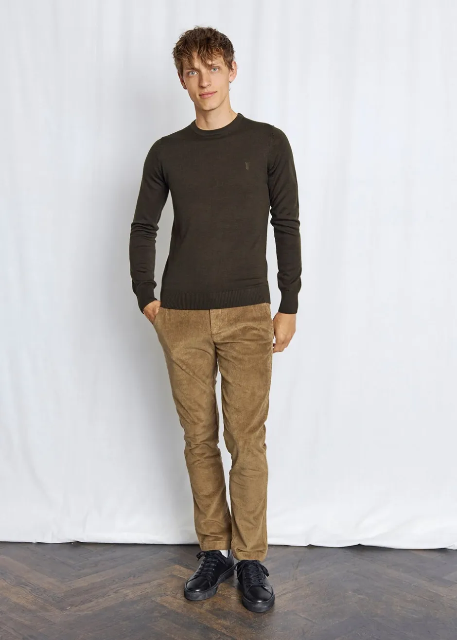 Bruun & Stengade Jupiter Regular Fit Striktrøje, , XL* Strik