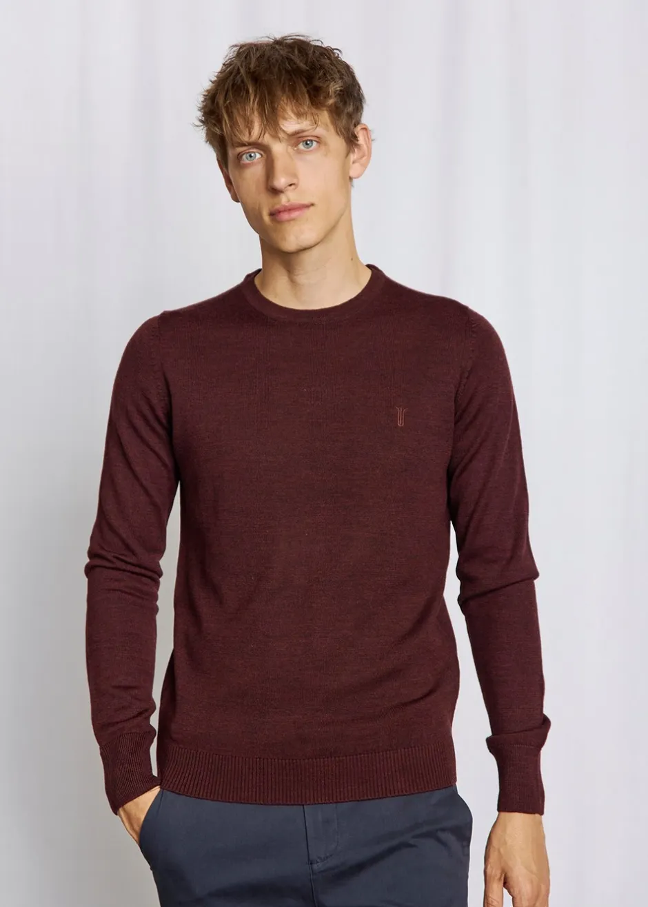 Bruun & Stengade Jupiter Regular Fit Striktrøje, , XL* Strik