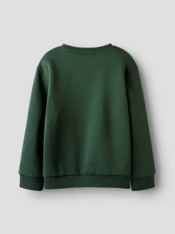 Hot Name It Kalas Sweatshirt, , 122-128 cm Deep Forest