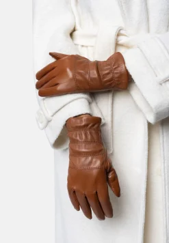 Best Re:Designed Kara S Handsker, , L Cognac
