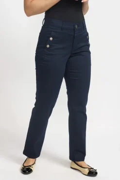 Hot 2-Biz Karcemona Bukser, , 42 Navy