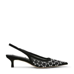 Clearance Steve Madden Kari-MR Slingback Pumps, , 42 Black Multi