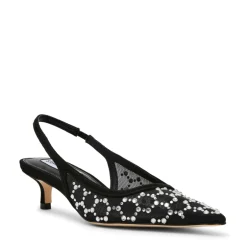 Clearance Steve Madden Kari-MR Slingback Pumps, , 42 Black Multi