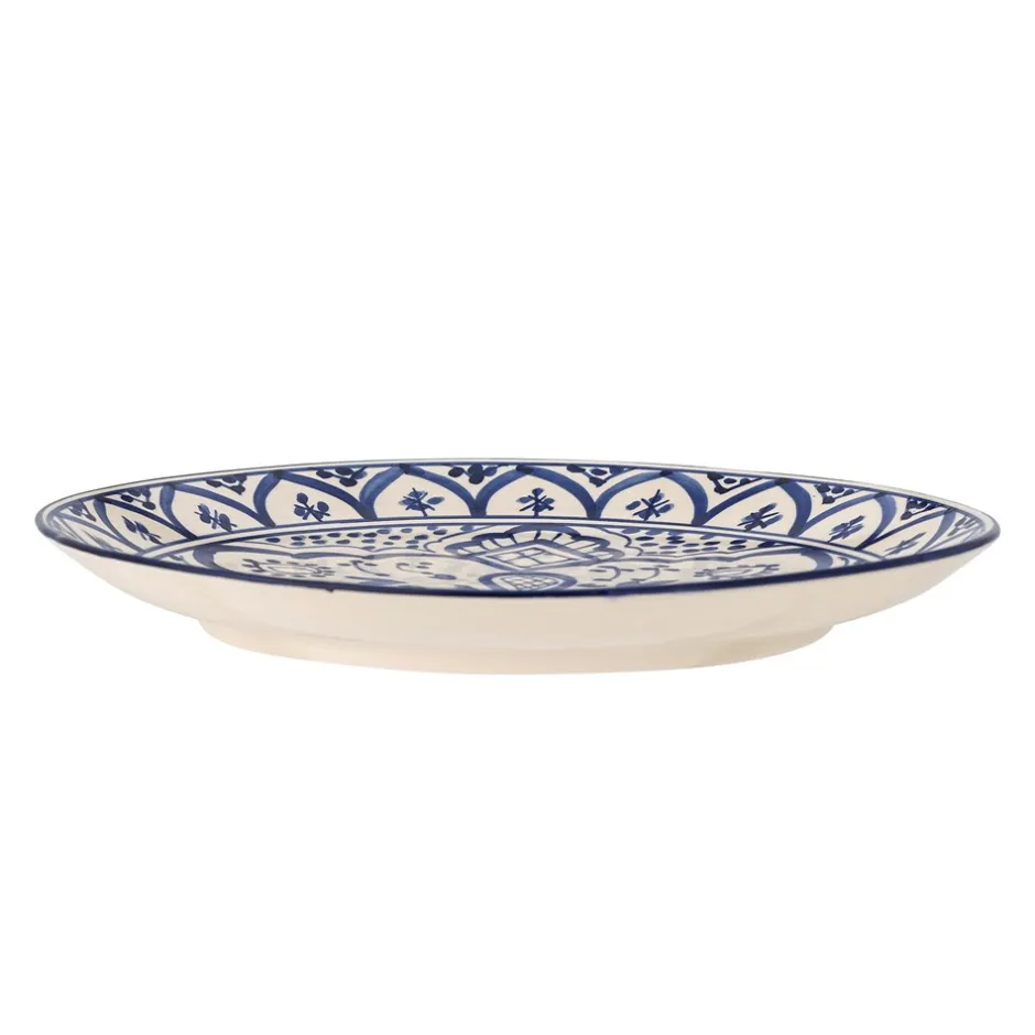 New Bloomingville Karlie Middagstallerken, , Ø27,5 cm Blue