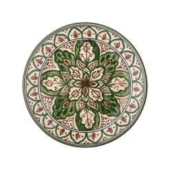 Bloomingville Karlie Tallerken, , Ø19 cm Green