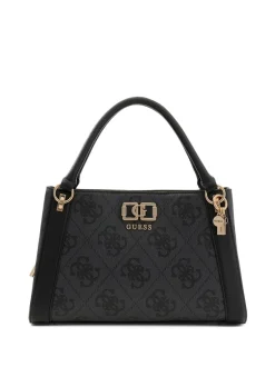 Sale Guess Karnilla Håndtaske, Coal Logo