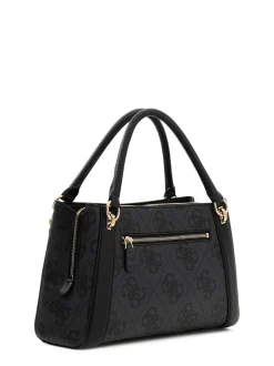 Sale Guess Karnilla Håndtaske, Coal Logo