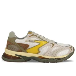 Discount Etonic Kendari Leaf Sneakers, , 37 White/Moutarde