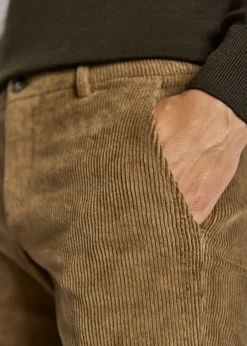 New Bruun & Stengade Kenn Regular Fit Chinos, , W32/L34 Taupe