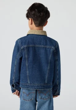 Levi's Kids Quilted Lined Trucker Denimjakke, , 6 år*Børn Overtøj