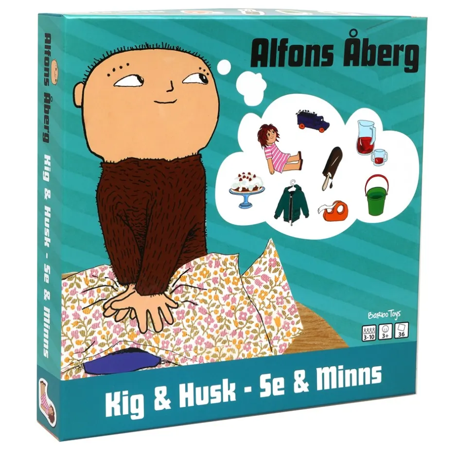 Alfons Åberg Kig & Husk Spil*Børn Spil & Puslespil