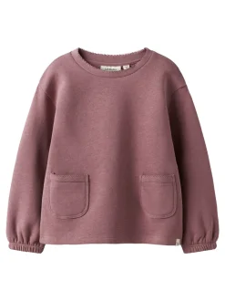 Discount Lil' Atelier Kilano Loose Sweatshirt, , 92 cm Nostalgia Rose