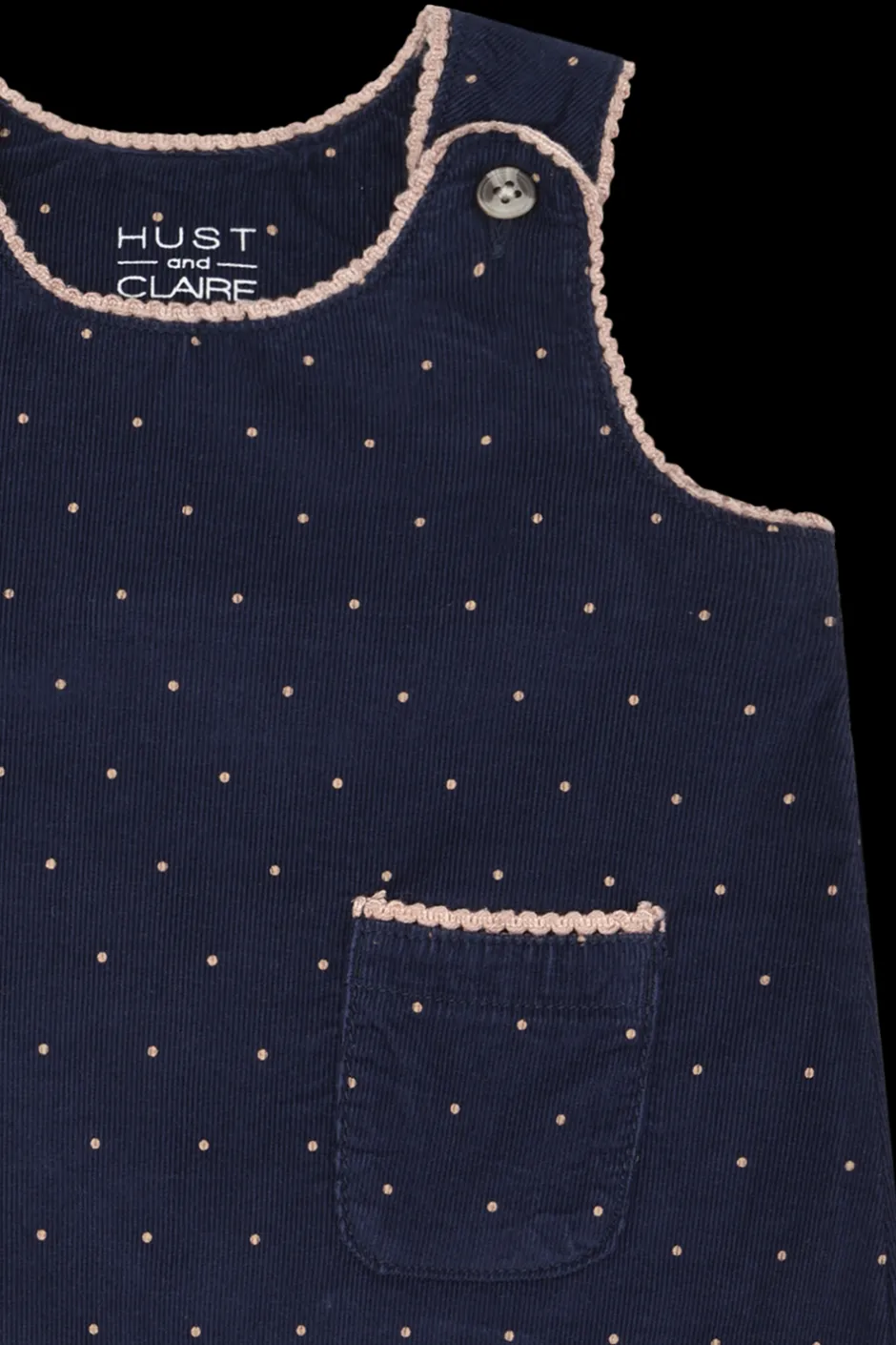 Hust & Claire Kis Dotty Kjole, , 74 cm*Børn Kjoler