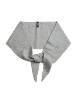 Best Pieces Komma Tørklæde, Medium Grey Melange