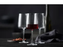 Online Lyngby Glas Krystal Zero 4-pak Rødvinsglas, , 54 cl Klar