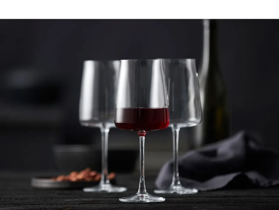 Online Lyngby Glas Krystal Zero 4-pak Rødvinsglas, , 54 cl Klar