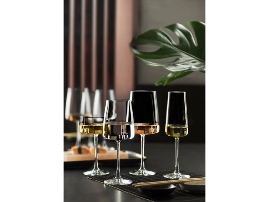 Online Lyngby Glas Krystal Zero 4-pak Rødvinsglas, , 54 cl Klar