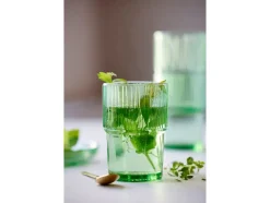 Bitz Kusintha 4-pak Cafeglas, Grøn, 38 cl* Glas