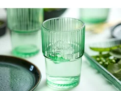 Bitz Kusintha 4-pak Cafeglas, Grøn, 38 cl* Glas