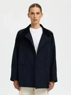 Sale Selected Women Kylie Jakke, , 38 Sky Captain