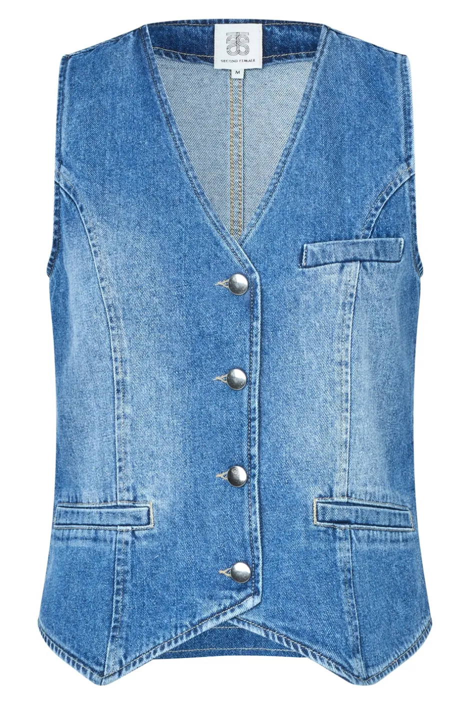 Clearance Second Female Kylie Vest, , XS Denim Blue