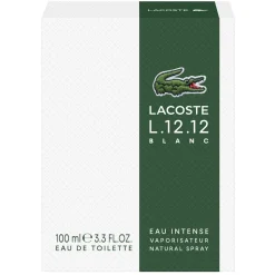 Sale Lacoste L.12.12 Blanc Eau Intense For Men Eau De Toilette, 100 ml