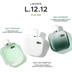Sale Lacoste L.12.12 Blanc Eau Intense For Men Eau De Toilette, 100 ml