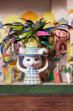 Bjørn Wiinblad Lady With Hat Vase* Vaser & Urtepotteskjulere