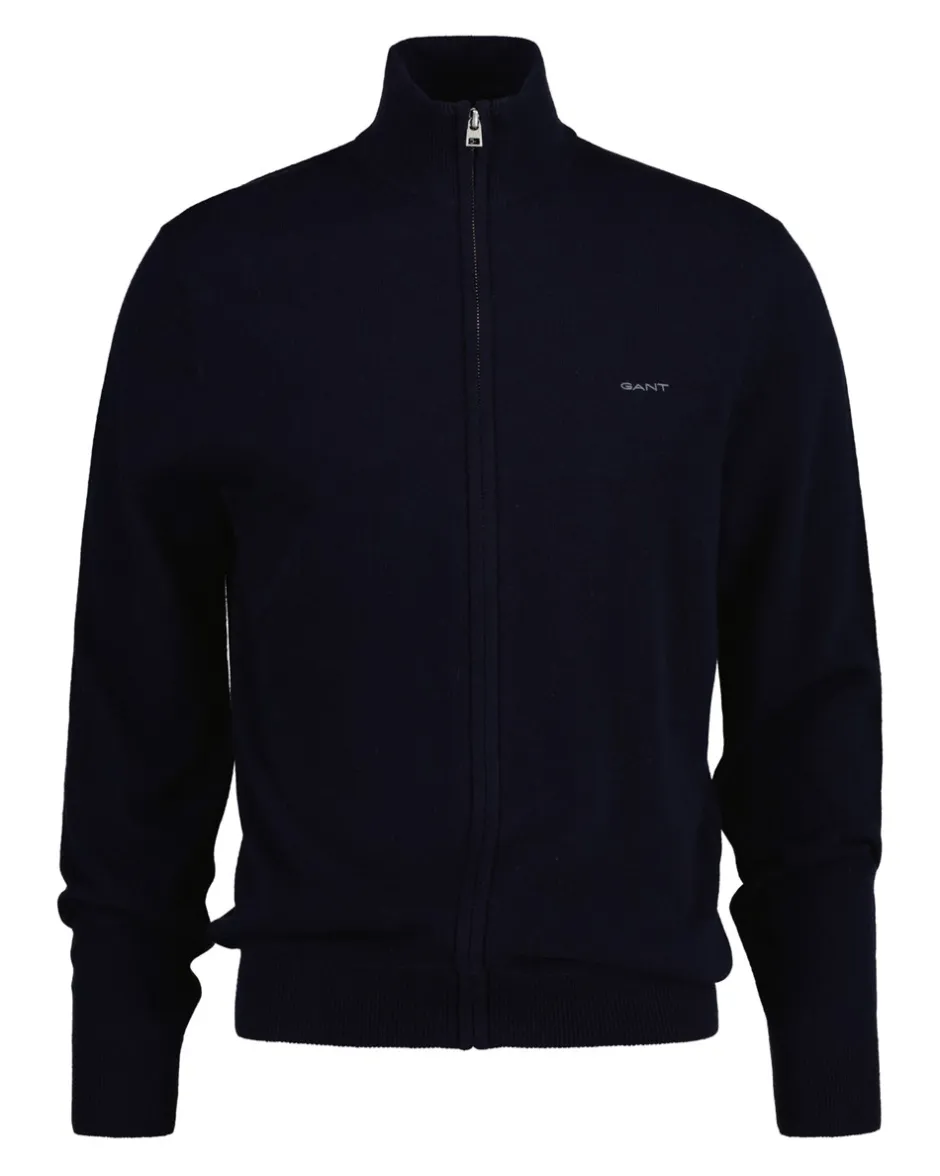 Best GANT Langærmet Cardigan, , XXL Marine