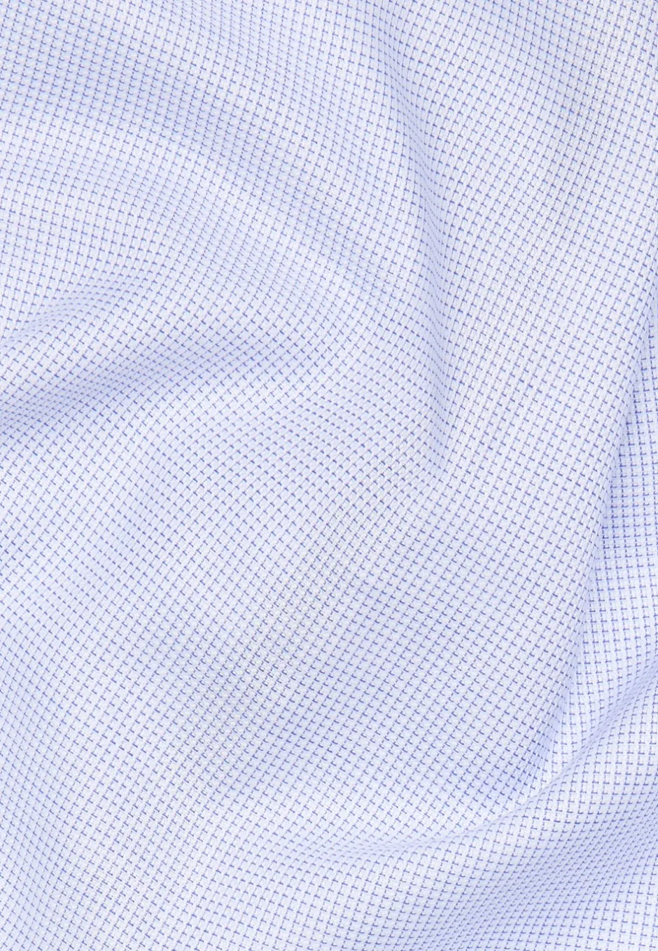 Outlet Eterna Langærmet Comfort Fit Skjorte, , 42 Blå