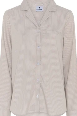 JBS Langærmet Natskjorte, , XL Sand