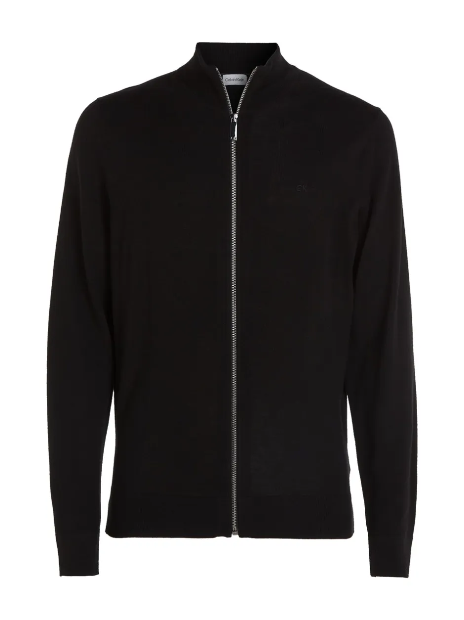 Best Calvin Klein Langærmet Pullover, , XL Sort