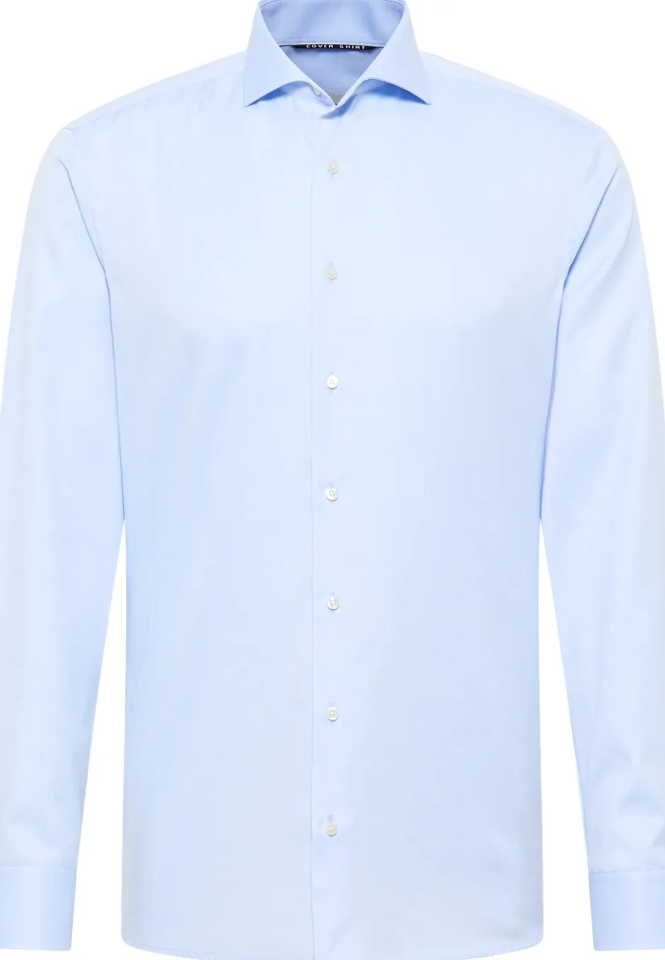 Clearance Eterna Langærmet Slim Fit Skjorte, , 41 Blå