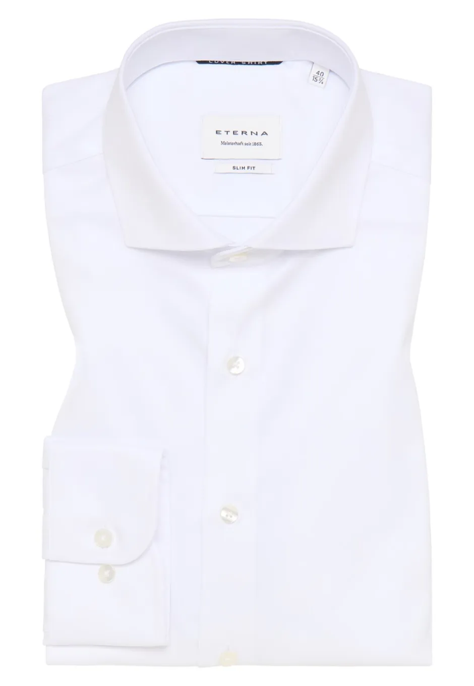 Eterna Langærmet Slim Fit Skjorte, , 41* Skjorter