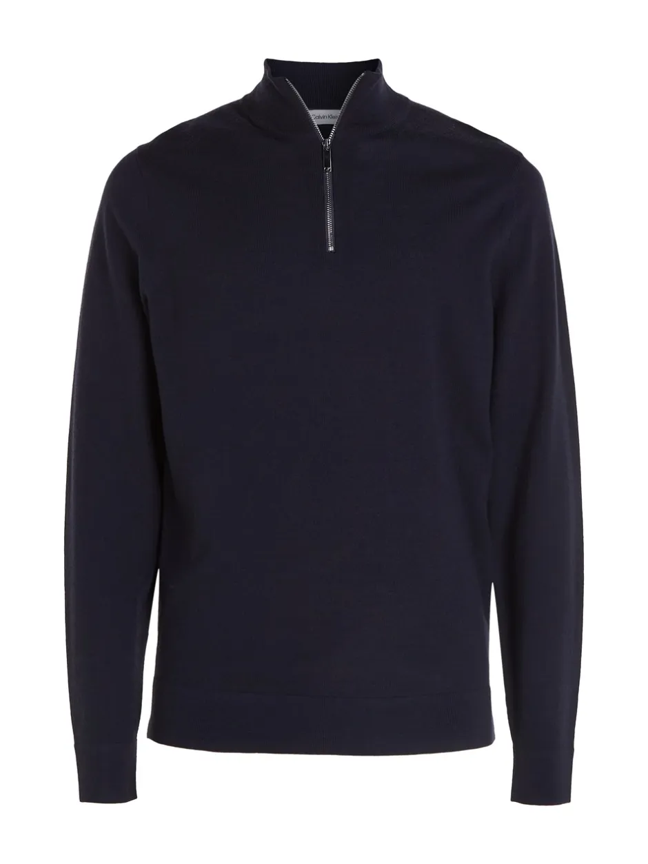 Discount Calvin Klein Langærmet Striktrøje, , XXL Night Sky