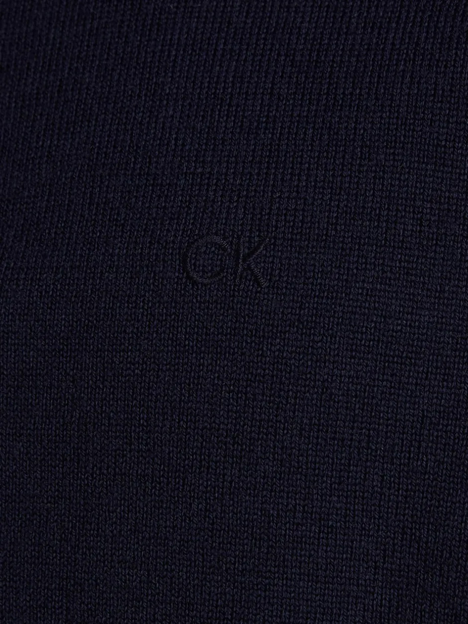 Discount Calvin Klein Langærmet Striktrøje, , XXL Night Sky