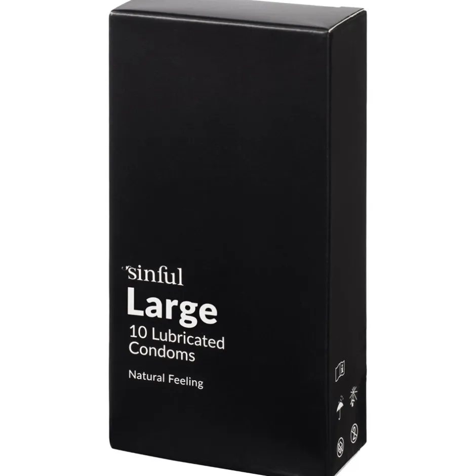 Best Sinful Large Kondomer, 10 stk