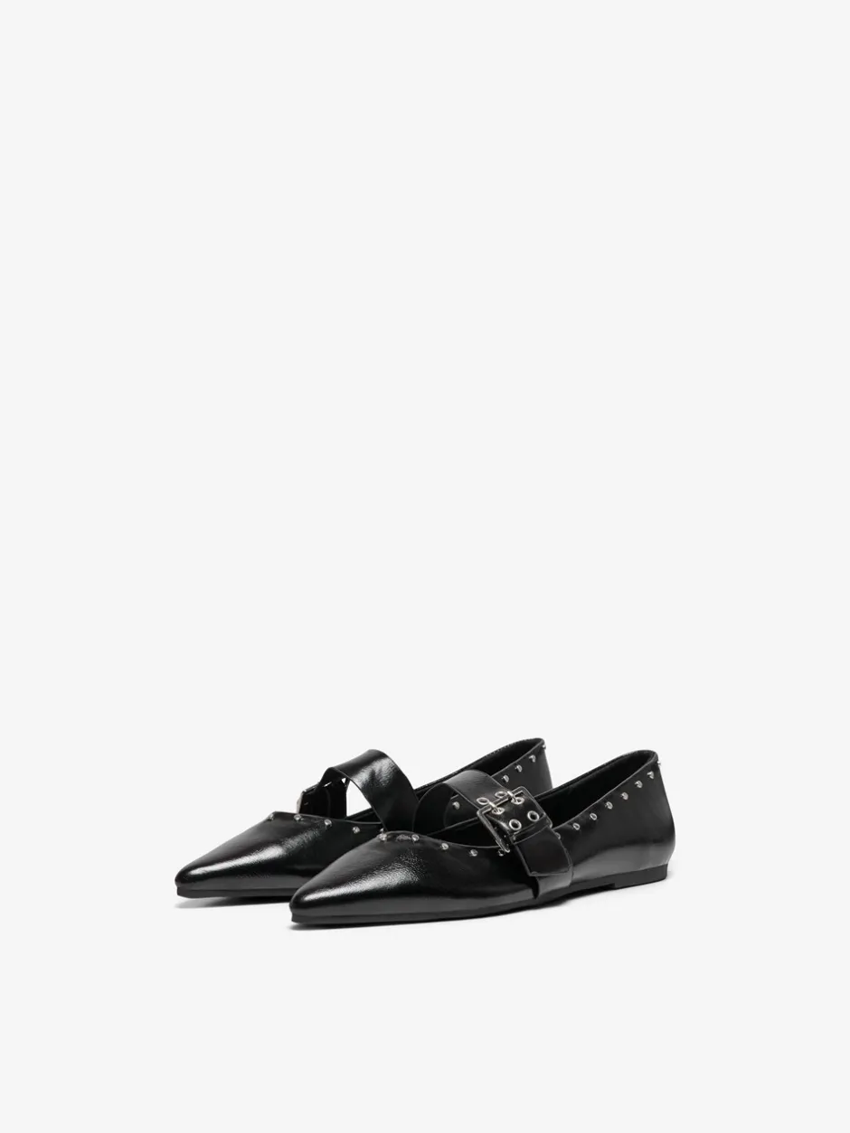 Outlet ONLY Laura-4 Ballerinasko, , 38 Black