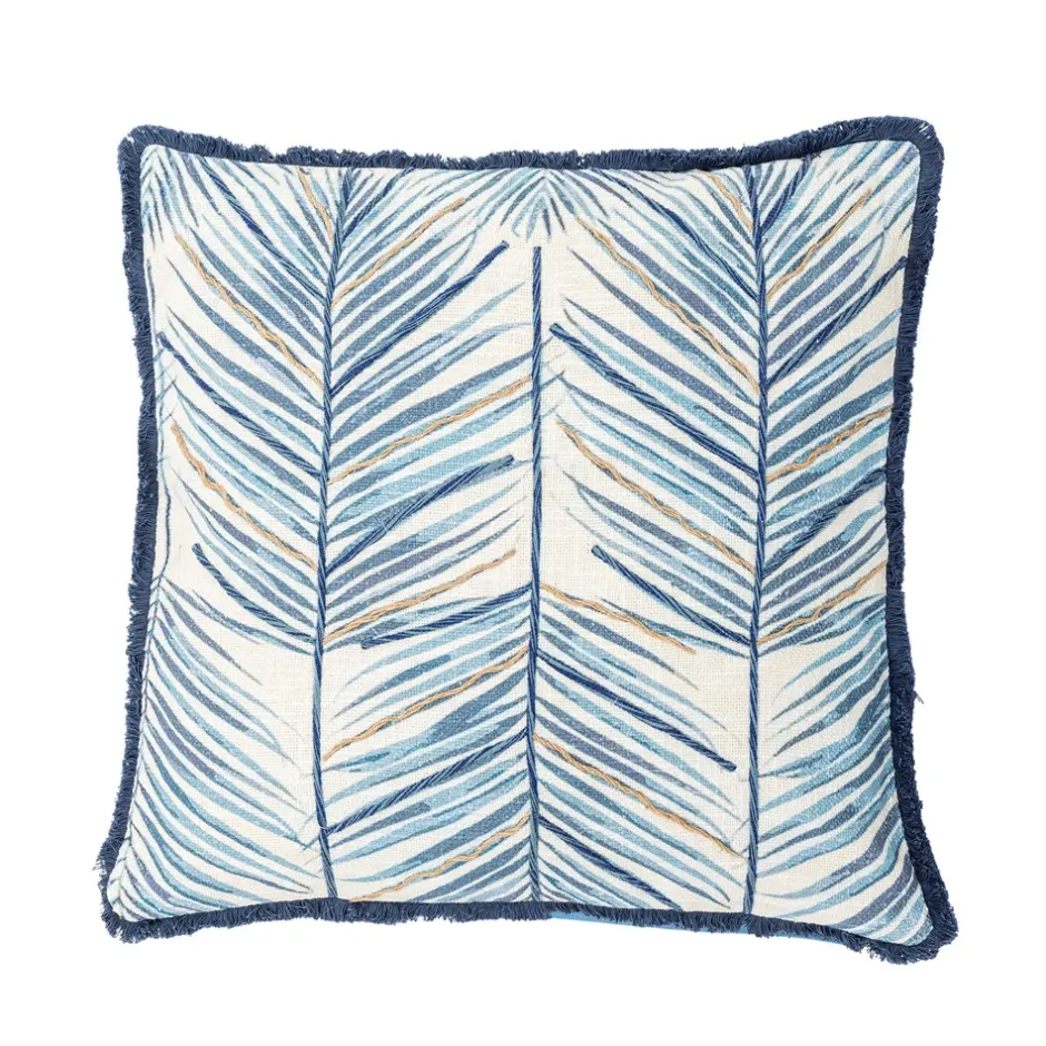 Sale Bloomingville Laval Pude, , 50x50 cm Blue