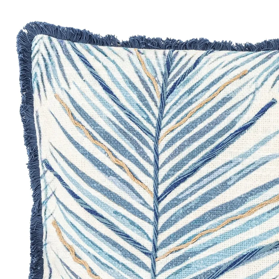 Sale Bloomingville Laval Pude, , 50x50 cm Blue