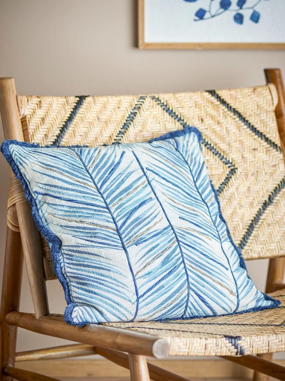 Sale Bloomingville Laval Pude, , 50x50 cm Blue