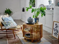 Sale Bloomingville Laval Pude, , 50x50 cm Blue
